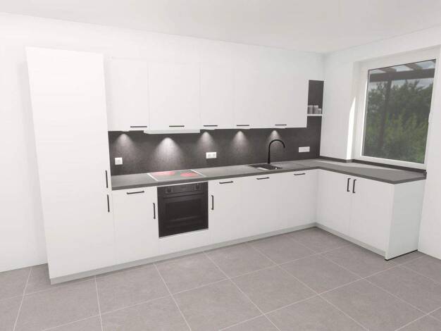 Penthouse zur Miete - Erstbezug 1.320 € 2 Zimmer 80,5 m² 2. Geschoss frei ab 01.03.2026 Mühlengrund 3A Wersen Lotte 49504