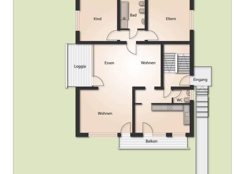 Wohnung zur Miete 1.000 € 3 Zimmer 112 m² Mozartstraße 31 Unna 59423