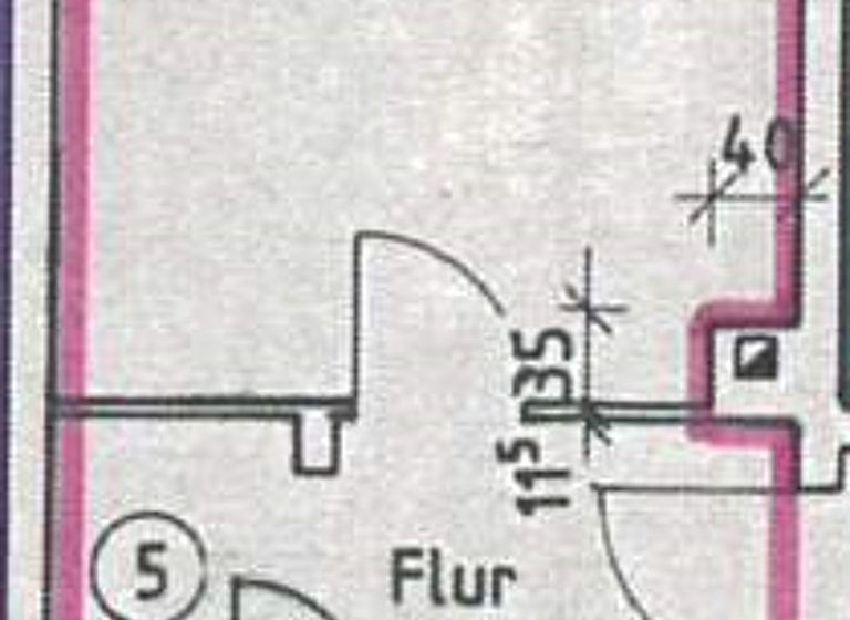 Studio zum Kauf 44.000 € 1 Zimmer 31,4 m² EG Rennsteigstraße 25 Neuenhof-Hörschel Eisenach 99817