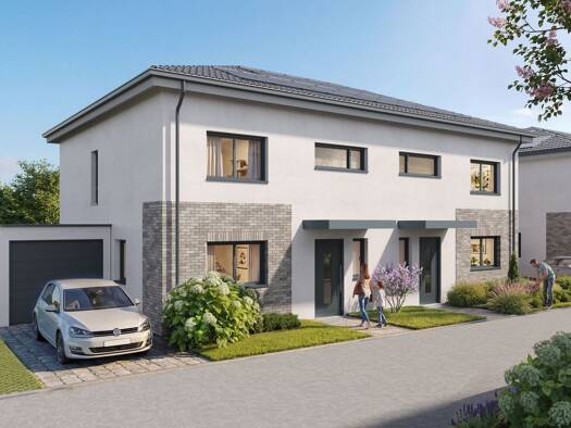 Doppelhaushälfte zum Kauf - Erstbezug 589.500 € 4 Zimmer 132,8 m² 240 m² Grundstück frei ab 15.12.2027 Nettesheim Rommerskirchen 41569