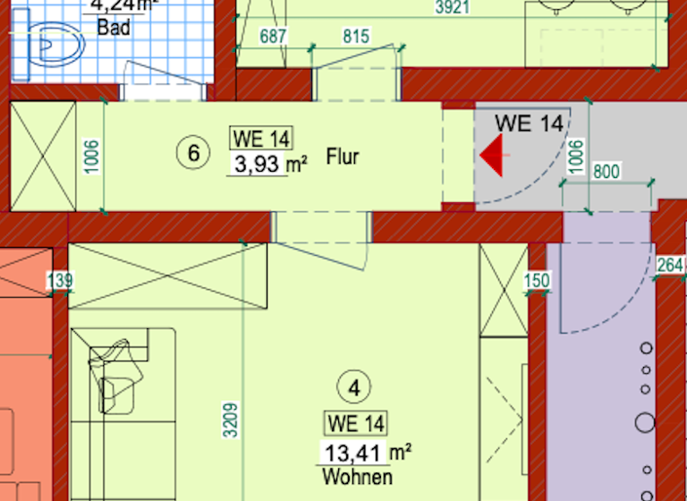 Wohnung zum Kauf provisionsfrei 104.860 € 2 Zimmer 30 m² 2. Geschoss Petzmannsberg 12 Petzmannsberg Kulmbach 95326