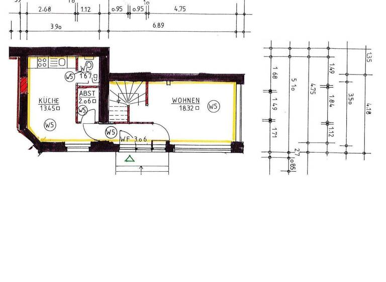 Maisonette zum Kauf 60.000 € 3 Zimmer 69 m² EG frei ab sofort Struvestr. 10 Innenstadt Görlitz 02826