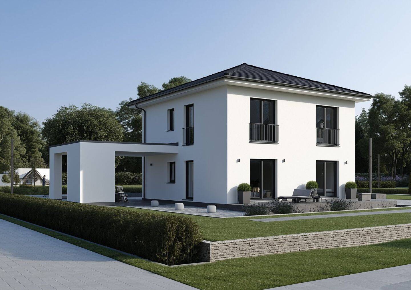 Einfamilienhaus zum Kauf - Erstbezug - Ansicht 3