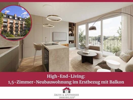 Wohnung zum Kauf 475.000 € 1,5 Zimmer 33,3 m² Harvestehude Eimsbüttel 20144