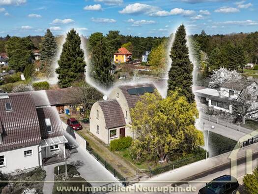 Doppelhaushälfte zum Kauf 346.000 € 4,5 Zimmer 138 m² 871 m² Grundstück Neuruppin Neuruppin 16816