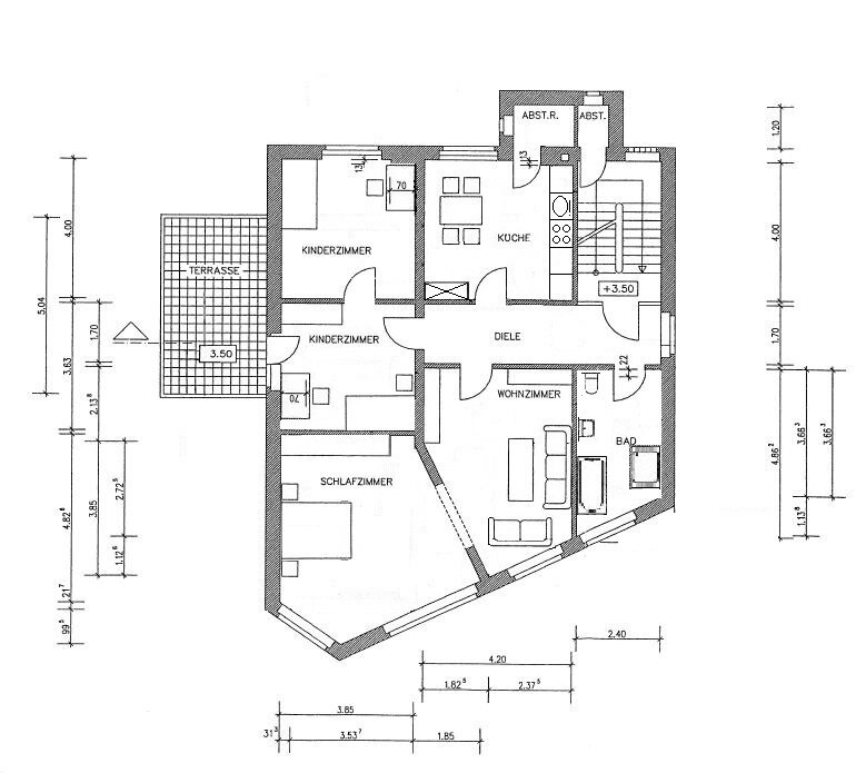 Studio zur Miete 1.050 € 4 Zimmer 118 m²<br/>Wohnfläche 1.<br/>Geschoss Ramsberg / Hasley / Baukloh Lüdenscheid 58509