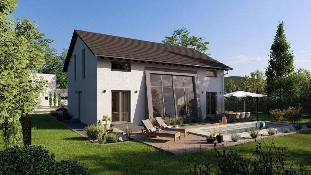 Einfamilienhaus zum Kauf provisionsfrei 507.349 € 5 Zimmer 186,8 m² 800 m² Grundstück Dauernheim Ranstadt 63691