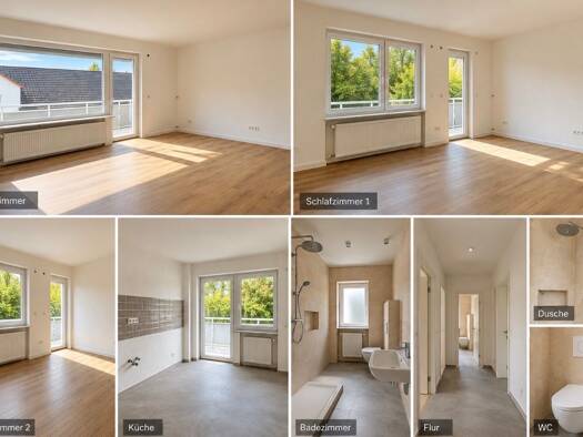 Wohnung zur Miete 1.240 € 3 Zimmer 102 m² Geschoss 2/3 frei ab sofort Wolfsanger/Hasenhecke Kassel 34125