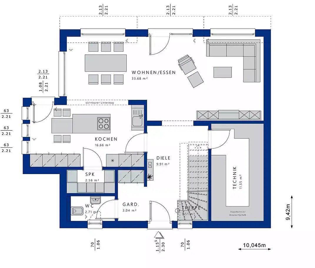 Haus zum Kauf 615.830 € 5 Zimmer 157 m²<br/>Wohnfläche 1.438 m²<br/>Grundstück Maßbach Maßbach 97711