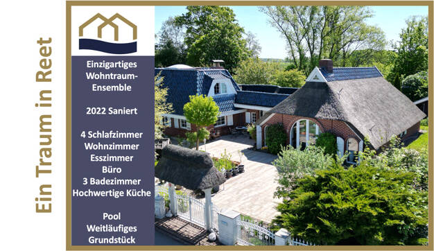Einfamilienhaus zum Kauf 549.900 € 7 Zimmer 190 m² 2.325 m² Grundstück Edschenburg Stadland 26935