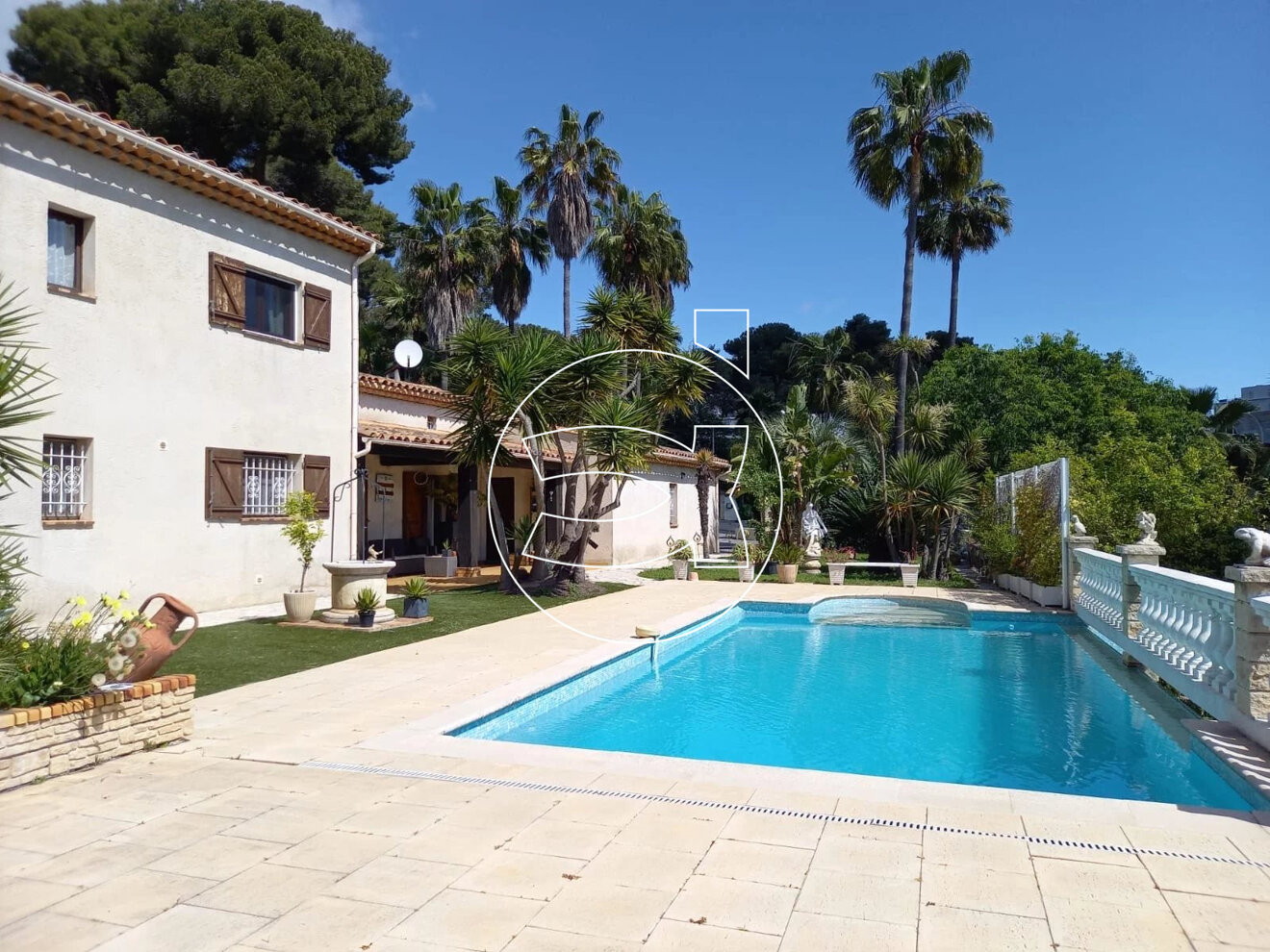 Villa zum Kauf 950.000 € 6 Zimmer 150 m²<br/>Wohnfläche 2.426 m²<br/>Grundstück Rabiac-La Paganne Antibes 06600