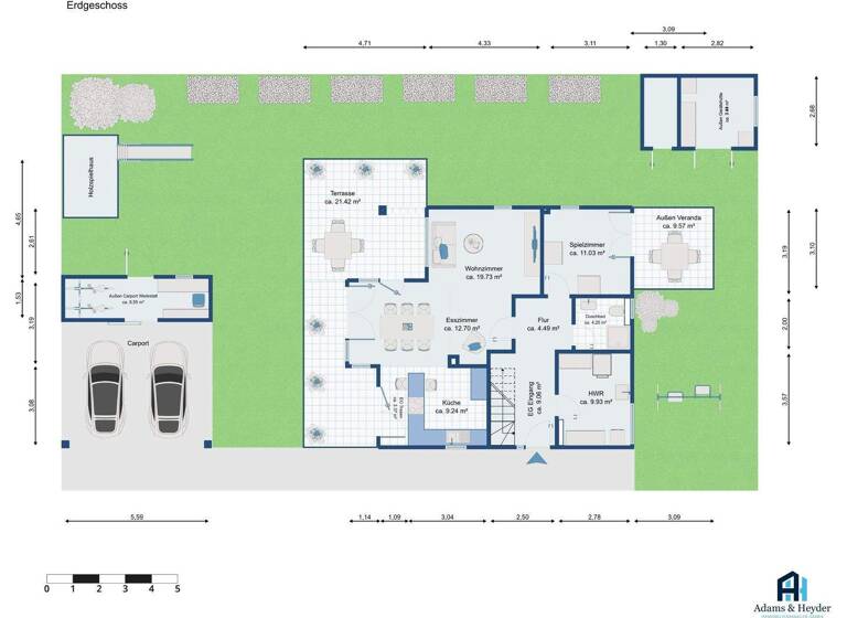 Einfamilienhaus zum Kauf 549.000 € 6 Zimmer 169,6 m² 609 m² Grundstück Schäferberg Espenau 34314