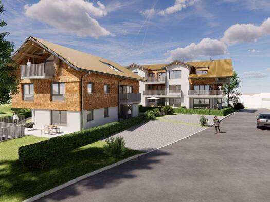 Wohnung zum Kauf - Erstbezug provisionsfrei 731.000 € 3 Zimmer 94,5 m² frei ab 31.08.2027 Oberstaufen 87534