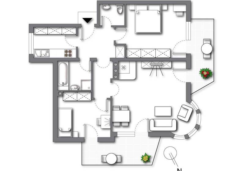 Wohnung zum Kauf 355.000 € 3 Zimmer 79 m² 1. Geschoss Bad Reichenhall 83435