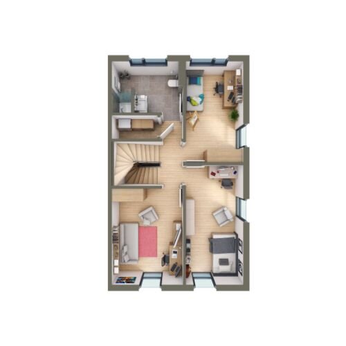 Doppelhaushälfte zum Kauf provisionsfrei 495.800 € 4,5 Zimmer 124 m²<br/>Wohnfläche 355 m²<br/>Grundstück Wachenheim an der Weinstraße 67157