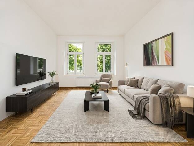 Wohnung zum Kauf provisionsfrei 300.000 € 2 Zimmer 79 m² 4. Geschoss Südvorstadt Süd 04275