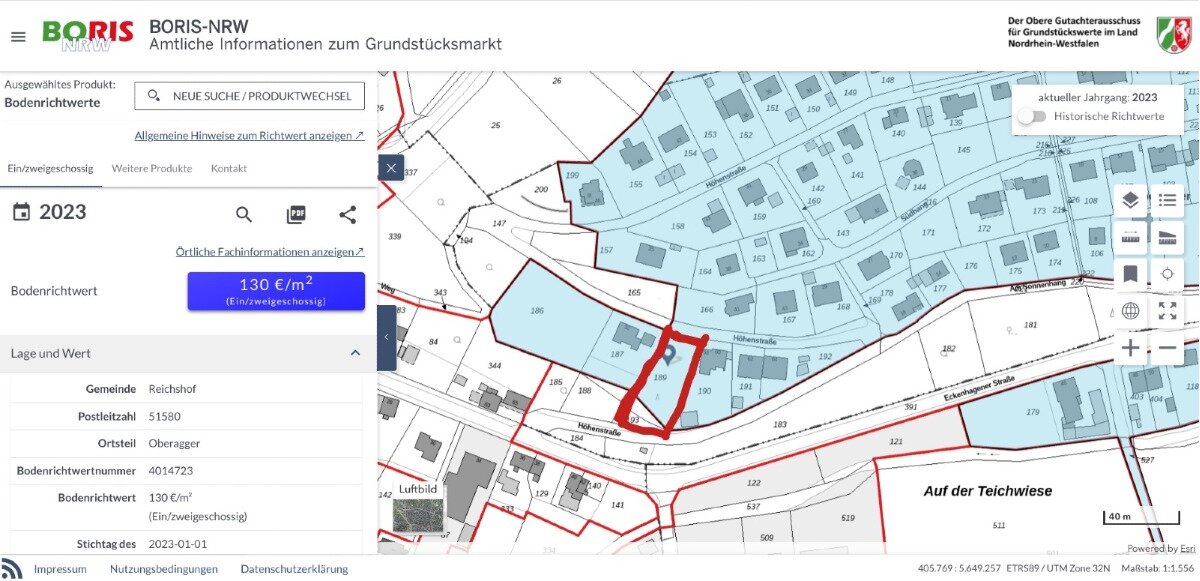 Grundstück zum Kauf 69.000 € 1.200 m²<br/>Grundstück Fahrenberg Reichshof 51580