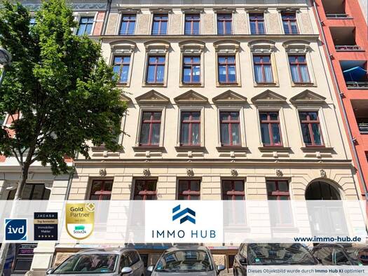Wohnung zum Kauf 199.900 € 2 Zimmer 62,9 m² Südvorstadt Süd 04275