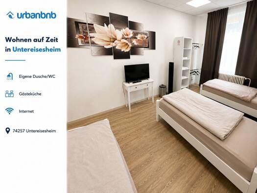 WG-Zimmer zur Miete auf Zeit 850 € 18 m² frei ab 01.10.2026 Seestraße Untereisesheim 74257