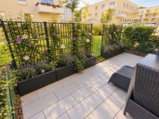 Terrassenwohnung zur Miete 755 € 2 Zimmer 60 m² Geschoss EG/3 frei ab 01.12.2026 Martin-Andersen-Nexö-Straße Löbervorstadt Erfurt 99096