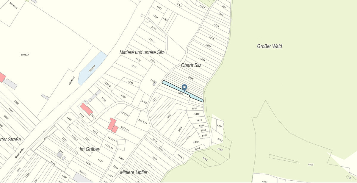 Land-/Forstwirtschaft zum Kauf 26.900 € 655 m²<br/>Grundstück Weingartener Straße Grötzingen - Nördlich der Pfinz Karlsruhe / Grötzingen 76229