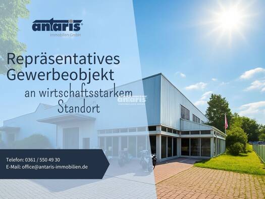 Lagerhalle zum Kauf 1.523,4 m² Lagerfläche Daberstedt Erfurt 99099