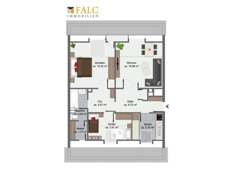 Wohnung zum Kauf provisionsfrei 149.000 € 3 Zimmer 65 m² Mettmann 40822