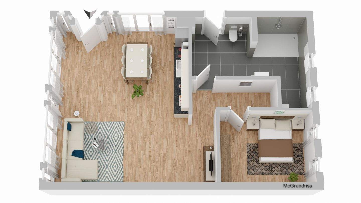 Top-Lage in Singen Flexibles Ladenlokal mit Option auf barrierefreies Wohnen