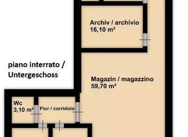 Lagerhalle zum Kauf 270.000 € 162 m² Lagerfläche Bozen 39100