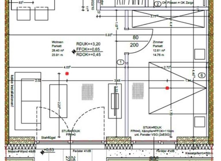 Wohnung zur Miete 610 € 2 Zimmer EG Gries Graz 8020