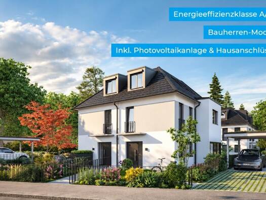 Doppelhaushälfte zum Kauf - Erstbezug provisionsfrei 1.195.000 € 5 Zimmer 156 m² 248 m² Grundstück Riemerling Hohenbrunn 85521