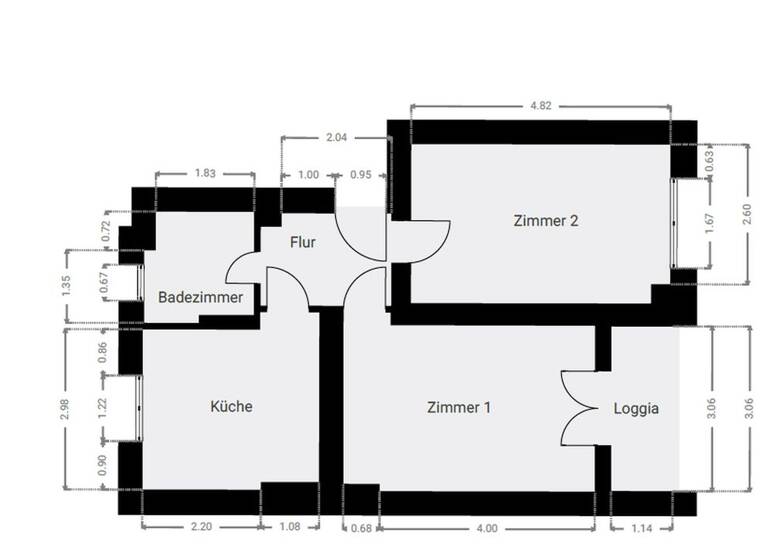 Wohnung zum Kauf provisionsfrei 229.000 € 2 Zimmer 50 m² 1. Geschoss Wassermannstraße 125 Adlershof Berlin 12489