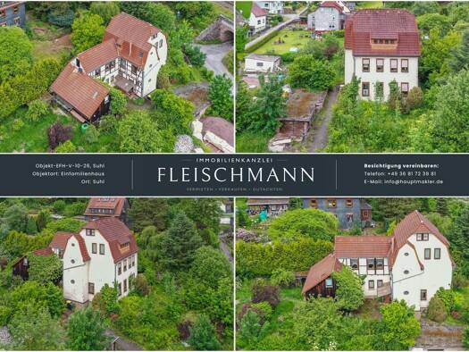 Mehrfamilienhaus zum Kauf 99.000 € 8 Zimmer 196,1 m² 1.118 m² Grundstück Suhl Suhl 98529