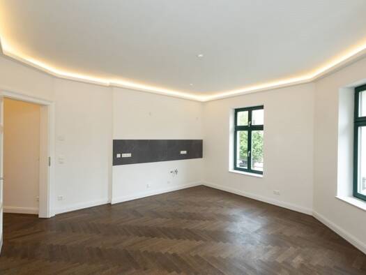 Wohnung zur Miete - Erstbezug 640 € 2 Zimmer 49 m² 3. Geschoss frei ab sofort Wolfgang-Heinze-Straße 28 Connewitz Leipzig 04277