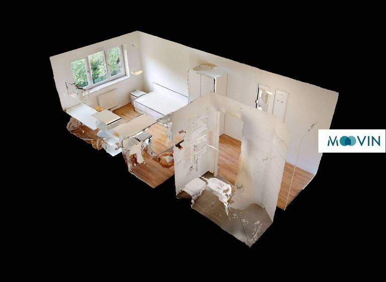 Studio zur Miete 565 € 1 Zimmer 21,4 m² 5. Geschoss frei ab 16.03.2026 Behringstraße 140 Othmarschen Hamburg 22763