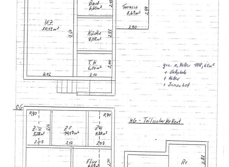 Haus zur Miete 950 € 4 Zimmer 108,6 m² frei ab 01.04.2026 Jägerstraße 9 Worbis Leinefelde-Worbis 37339