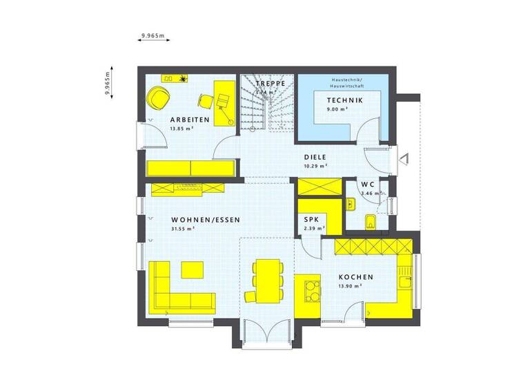 Einfamilienhaus zum Kauf 592.893 € 5 Zimmer 167 m² 710 m² Grundstück Arnstein 97450