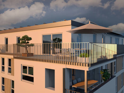 Penthouse zum Kauf 628.100 € 4 Zimmer 125,6 m² Bahnhofstraße 1/4 Bisingen 72406