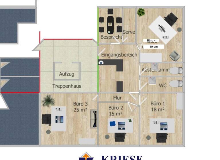 Bürofläche zur Miete 1.700 € 4 Zimmer 143 m² Bürofläche Rudolf-Diesel-Straße 11 Gilching 82205