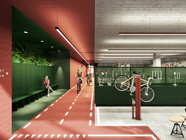 Bürofläche zur Miete provisionsfrei 85 m² Bürofläche teilbar ab 12 m² Amerigo-Vespucci-Platz 1 Rothenburgsort Hamburg 20457