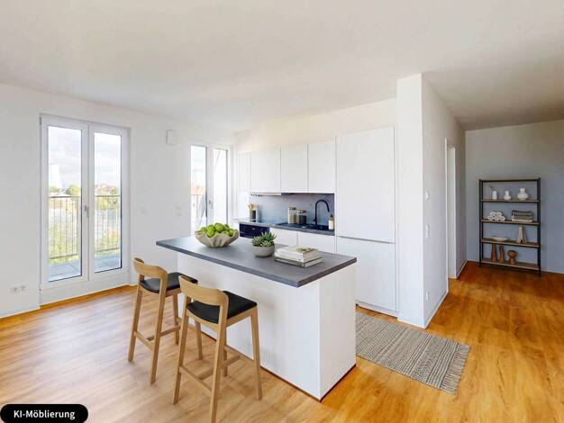 Wohnung zur Miete - Erstbezug 1.080 € 3 Zimmer 67,9 m² 5. Geschoss frei ab sofort Columbusstraße Löbtau-Nord Dresden 01159