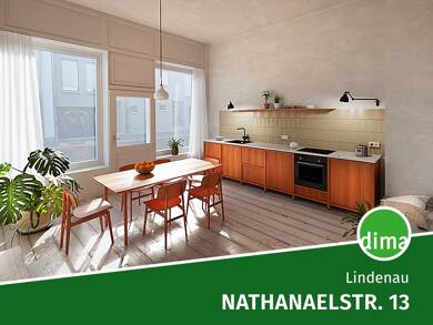 Wohnung zum Kauf 340.000 € 3 Zimmer 71,6 m² EG Nathanaelstraße 13 Altlindenau Leipzig 04177
