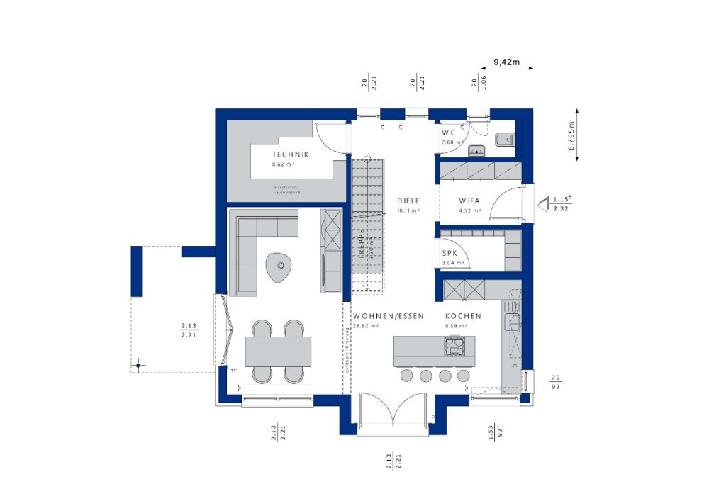 Einfamilienhaus zum Kauf 442.463 € 4 Zimmer 136 m²<br/>Wohnfläche 625 m²<br/>Grundstück Puppendorf Magdeburg 39114