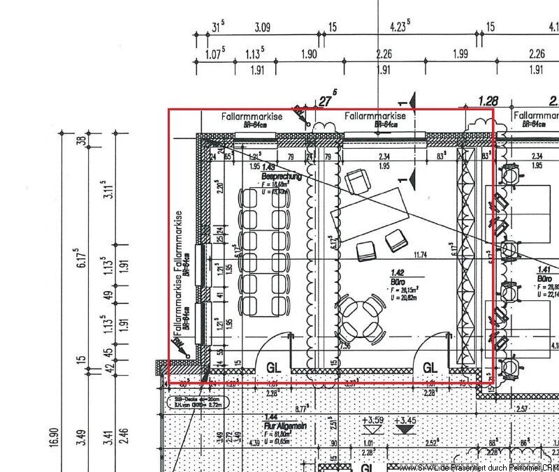 Bürofläche zur Miete 743 € 44,2 m²<br/>Bürofläche Kreuzweg 1 b Salzhausen Salzhausen 21376