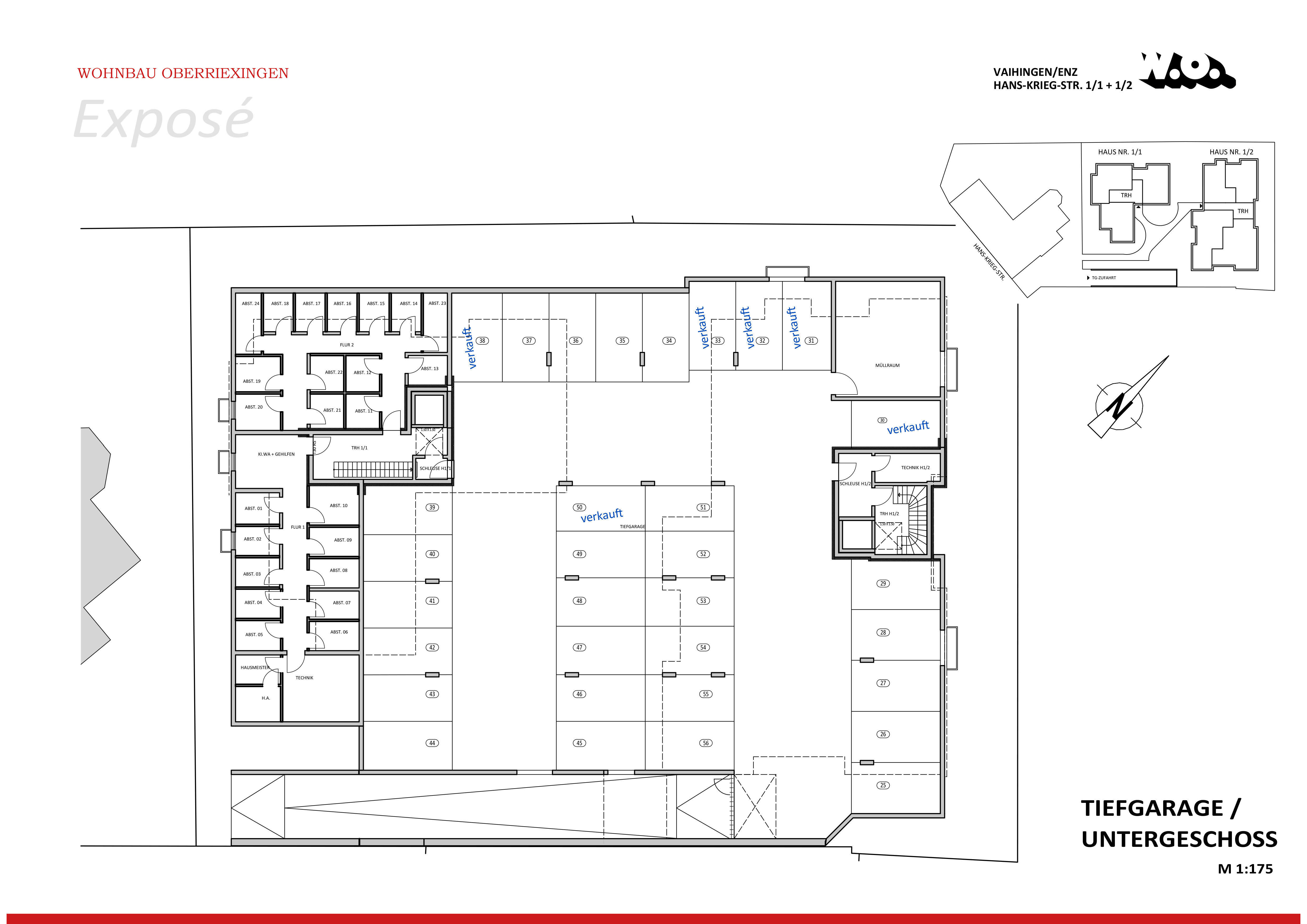 Wohnung zum Kauf provisionsfrei 536.900 € 3 Zimmer 92,7 m²<br/>Wohnfläche Hans-Krieg-Straße 1/2 Vahingen Vaihingen an der Enz 71665