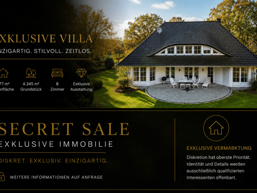 Villa zum Kauf 4.490.000 € 8 Zimmer 277 m² 4.345 m² Grundstück Rotherbaum Eimsbüttel 20148