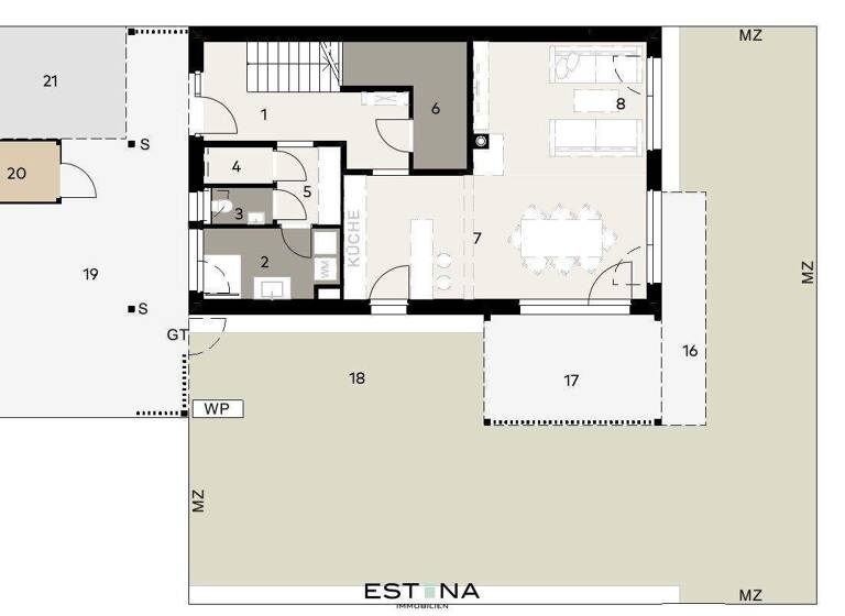 Haus zum Kauf - Erstbezug 979.000 € 5 Zimmer 162,1 m² Am See Parndorf 7111