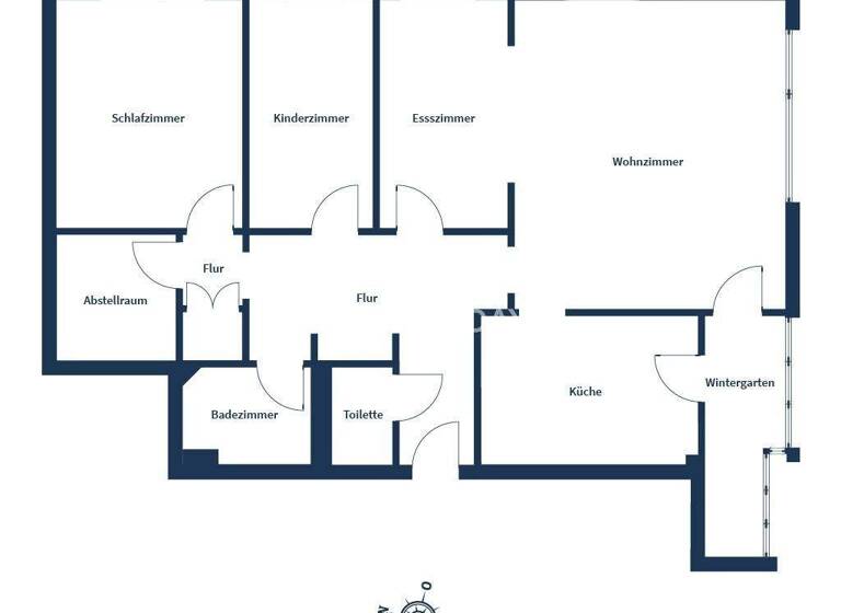 Wohnung zum Kauf 239.000 € 4 Zimmer 91 m² 2. Geschoss Villingen Villingen-Schwenningen 78048