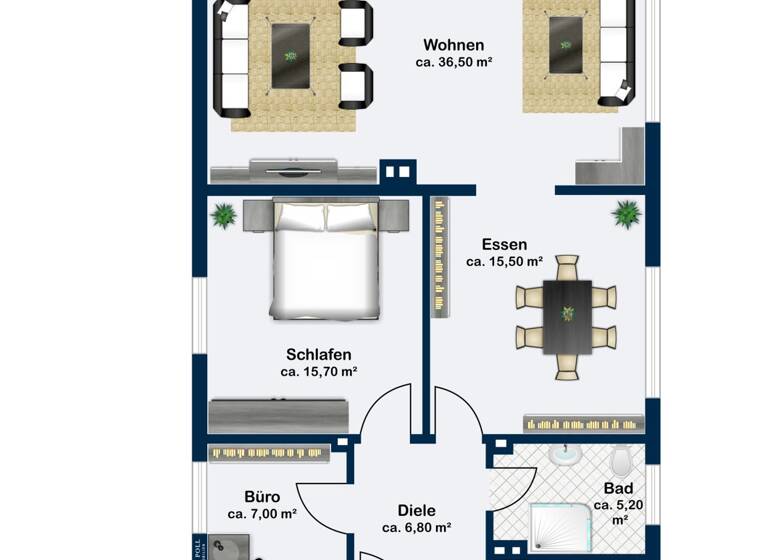 Wohnung zur Miete 1.250 € 3 Zimmer 105 m²<br/>Wohnfläche EG<br/>Geschoss Königshofen Niedernhausen 65527