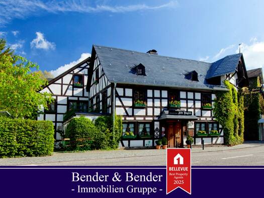 Hotel zum Kauf 995.000 € 16 Zimmer 1.425 m² Grundstück Hamm (Sieg) 57577